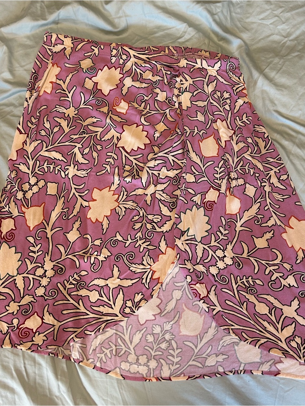 Knox Rose Floral Pink Purple Skirt - Women